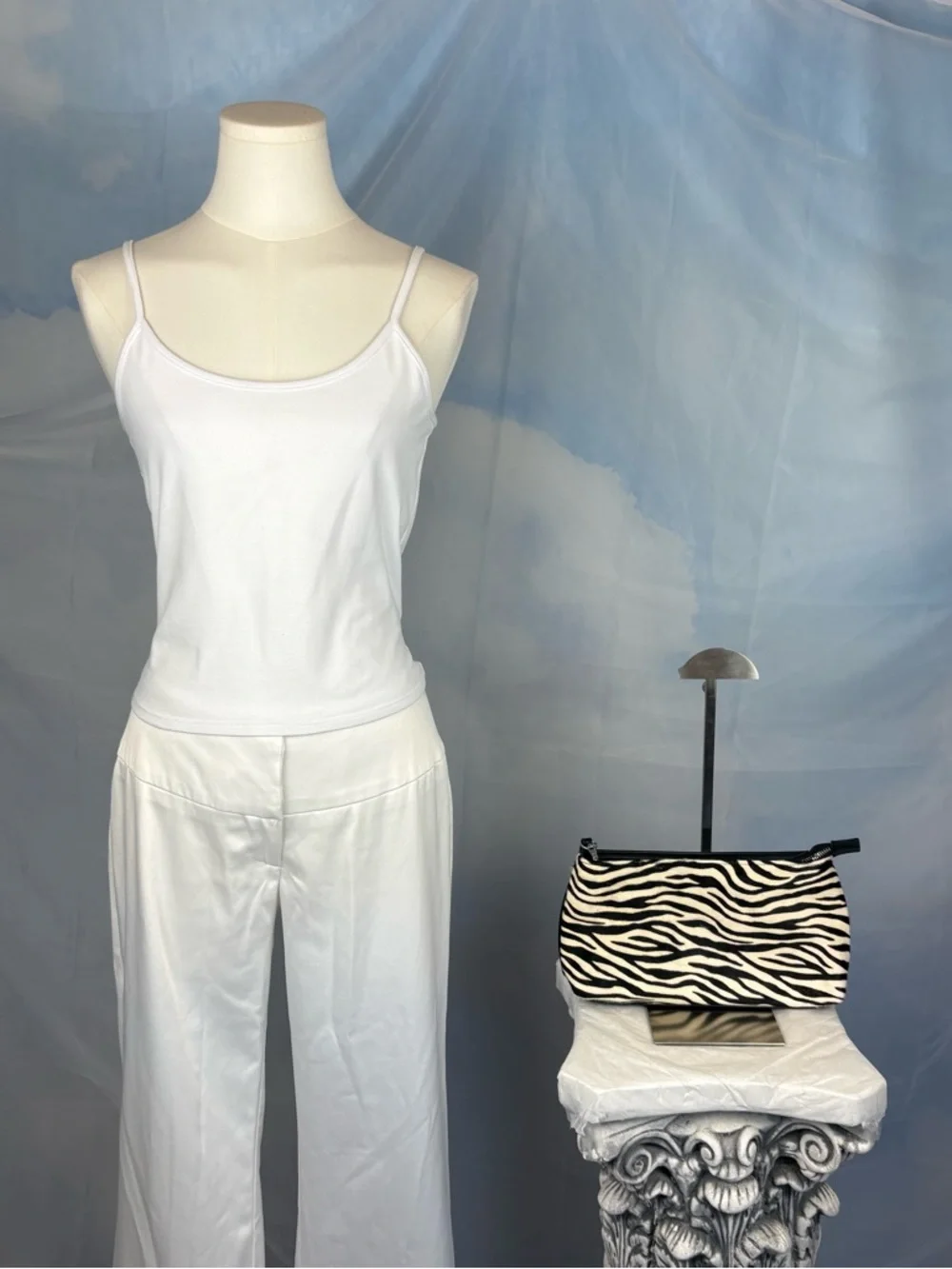 The Zebra Calf Hair Clutch - Picture 8 of 8